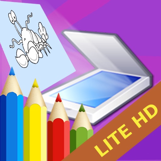 Coloring Maker Lite HD iOS App