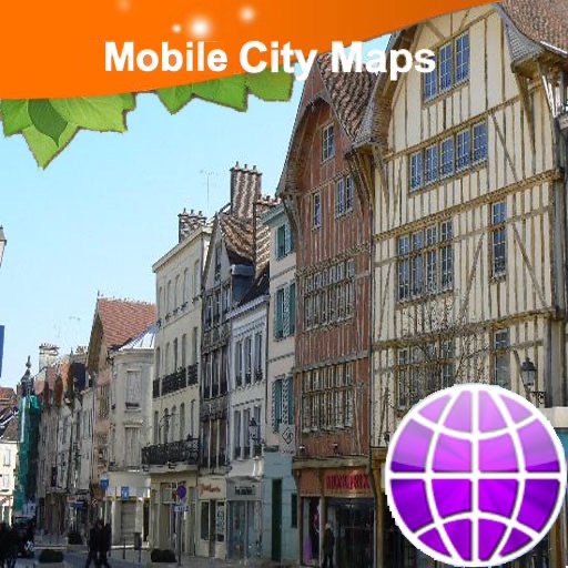 Troyes Street Map icon