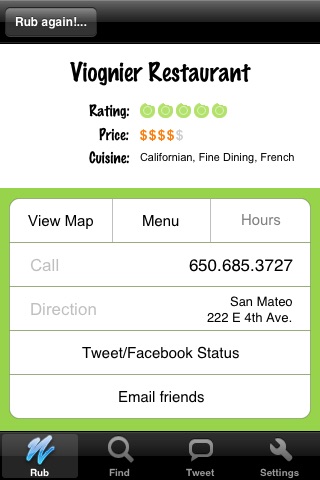 CrazyMenu restaurant menus social food and bar reviews, eat and dine with facebook and twitter friends screenshot 2