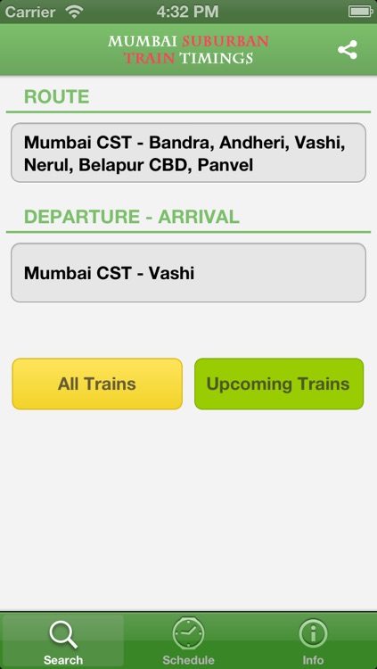 Mumbai Suburban Train Timings