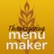 Make this Thanksgiving the best ever with our Menu Maker