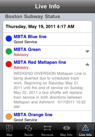 Boston Metro by Zuti screenshot 4