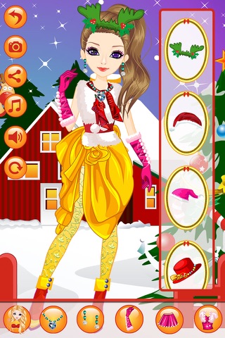 Santa Make Up Salon screenshot 2