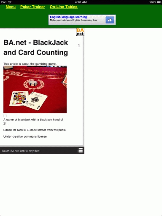 free 10-in-1 Casino Games for iPad - BA.net screenshot-3