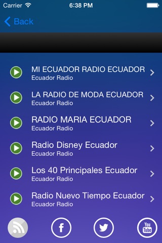 Ecuador Radio and Newspaper screenshot 2