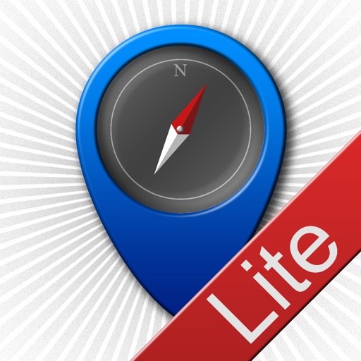 GPS Compass Lite - Find your places icon