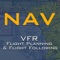 This application is designed to walk you through completing, filing and opening a VFR flight plan