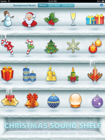 Christmas Sound Shelf Free screenshot 3