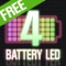Battery LED pro is the best battery app for the Apple devices