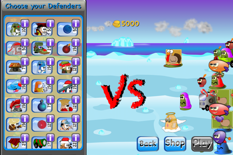 Tiny Defenders Vs Slimes Holiday screenshot 3