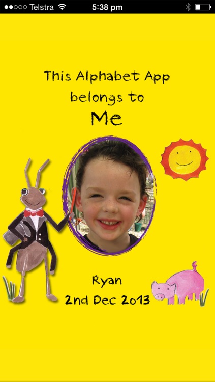 My Very Own Alphabet App