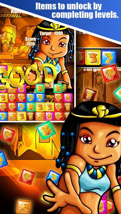 Pharaohs Smash & Crush Puzzle Match - Free Game - Pharaoh Crusher screenshot-4