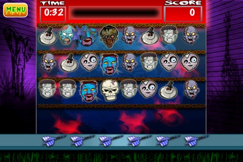 Killer Zombie Pop FREE- Mini Dead Head Dart Game screenshot 4