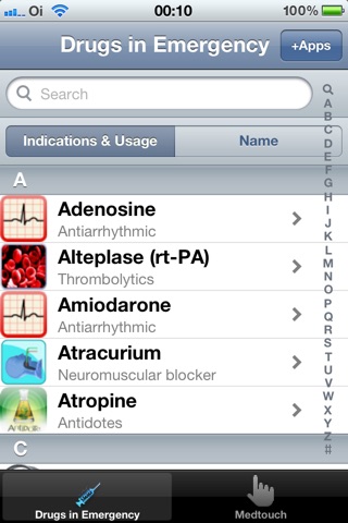 Drugs in Emergency & ICU screenshot 2