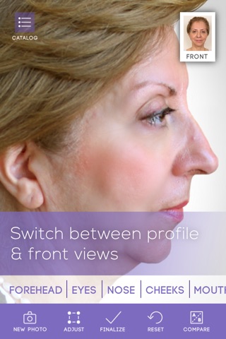 FaceLift: Cosmetic Surgery Simulator + Perfect Skin + Anti-Aging Visualizer screenshot 3