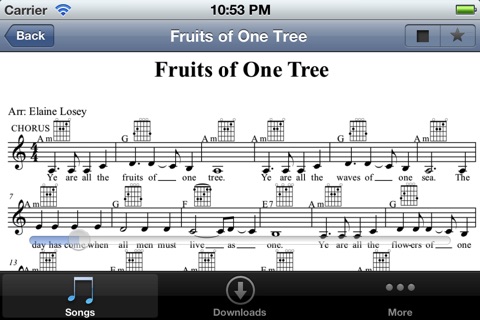 Baha'i Songbook free screenshot 4