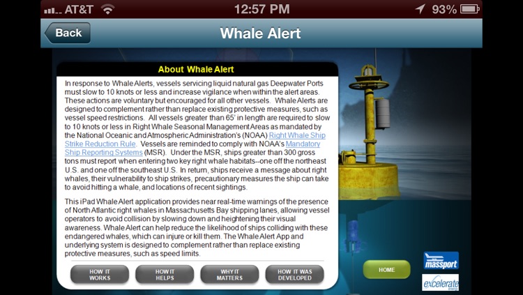 Whale Alert - Ship Strike Reduction for Right Whales