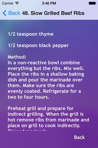 Mega BBQ Recipes screenshot 2