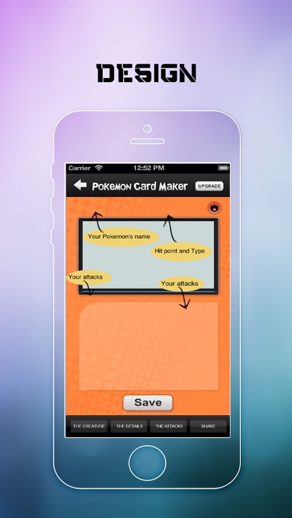 Card Maker & Creator for Pokemon by Fatema Lukmanjee