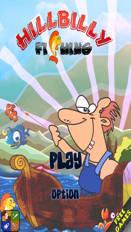 A Hill-Billy Fishing Free Game Crazy Man Water Adventure