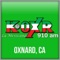 KOXR 910 AM the oldest Spanish language station in Ventura County, acquired in 1998, with a Mexican regional format