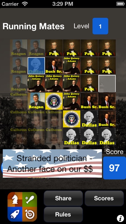 Running Mates - Presidents & Vice Presidents Game screenshot-3