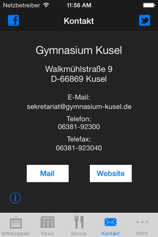 GymKus - Die Schulapp des Gymnasium Kusel screenshot 4