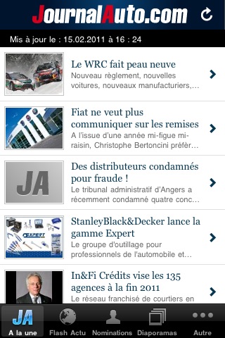 Journal de l'Automobile screenshot 2