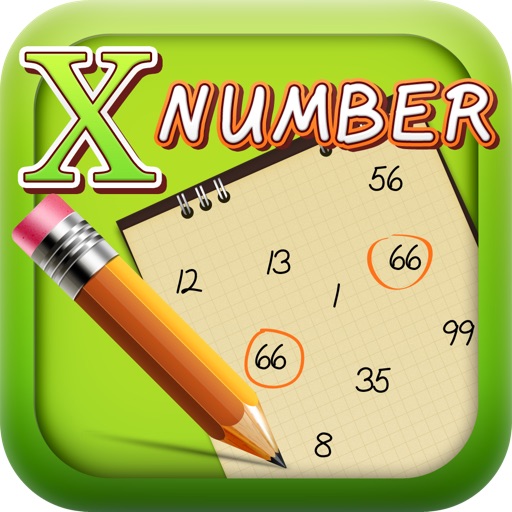 X-Number Game Icon