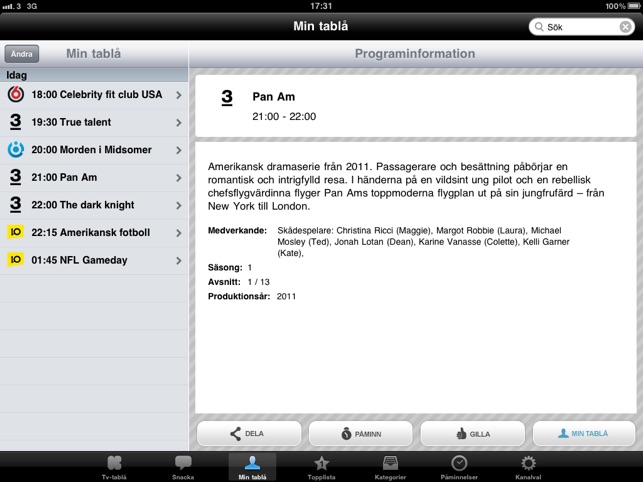 Kolla.tv för iPad(圖2)-速報App