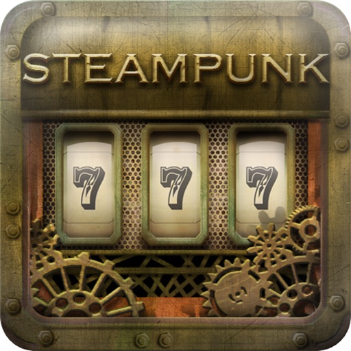 Steampunk 777 Slots - Real Vegas 777 Slot Machine Simulator Icon