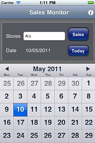 Stores Sales Monitor screenshot 4