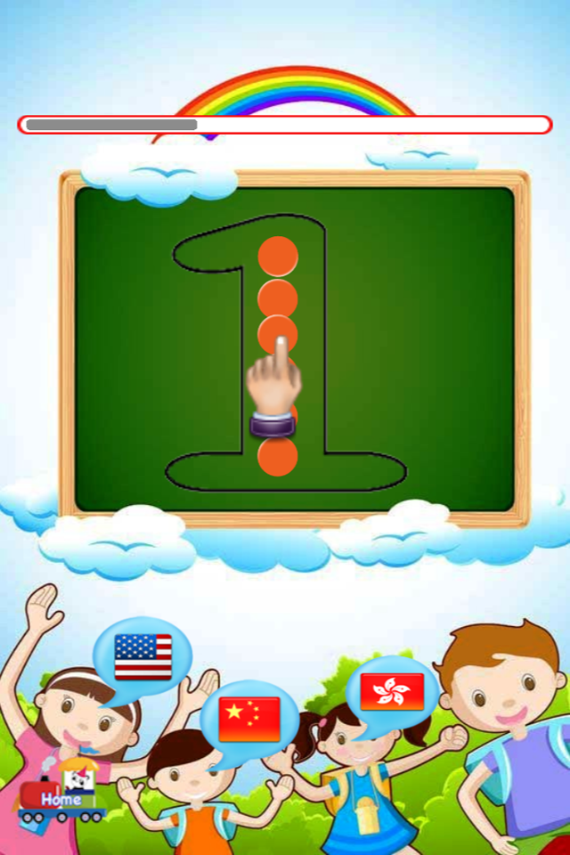 Numbers, Letters and Chinese Words Tracer For Preschool
