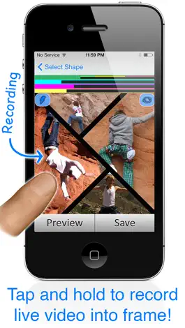 Game screenshot TAK LITE - Video Collage - Video Frames - Video Montages for Instagram mod apk