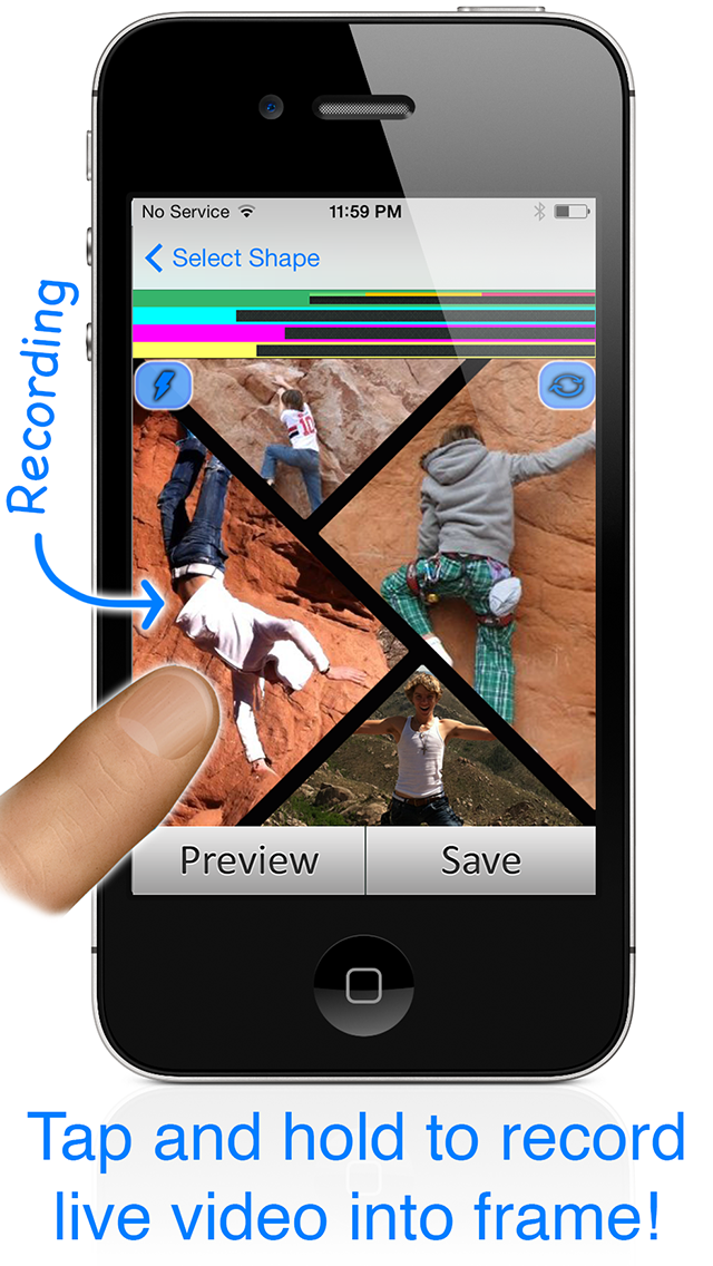 TAK LITE - Video Collage - Video Frames - Video Montages for Instagramのおすすめ画像1