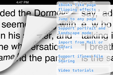BigReader : PDF Reflow with Large Font screenshot 3