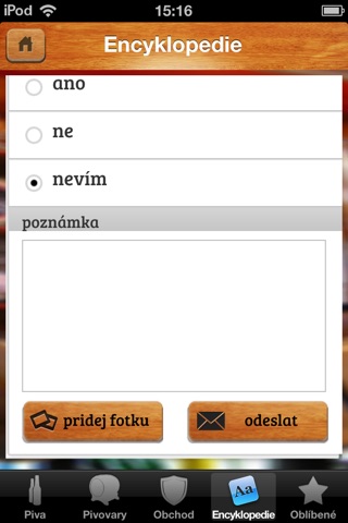 Pivopedie screenshot 2