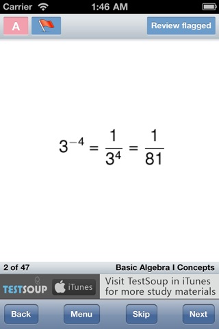 Basic Algebra I Concepts screenshot 3