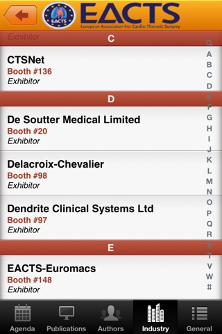 27th EACTS Annual Meeting screenshot 4