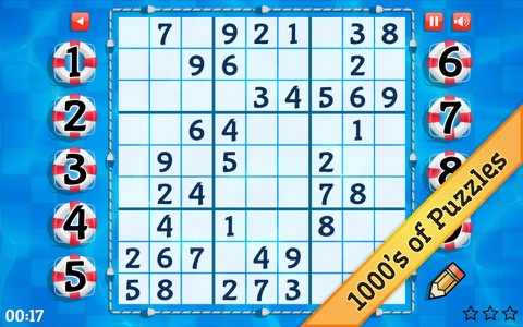 Summer Sudoku screenshot 2