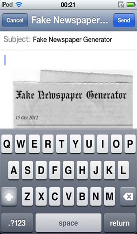 Fake Newspaper Generator screenshot-3