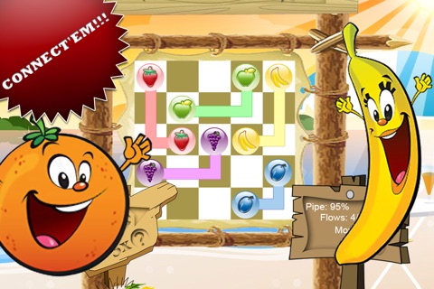 Connect Fruits Game screenshot 2