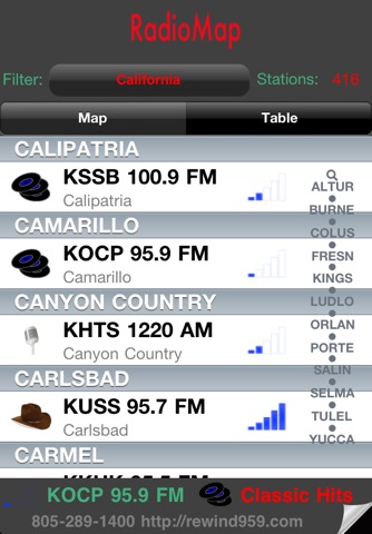 RadioMap screenshot 3