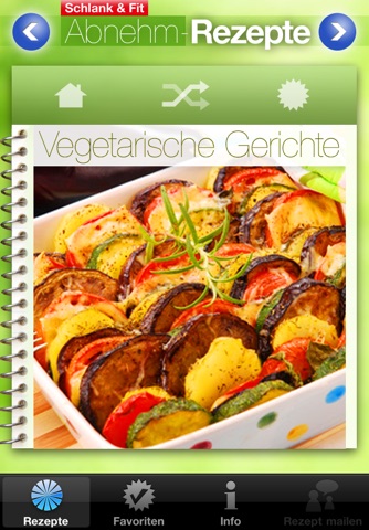 Abnehm-Rezepte - Leckere Rezepte zum Abnehmen und Schlank & Fit bleiben screenshot 2