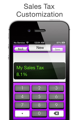 Sales Tax Calculator - Tax Me screenshot 4