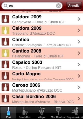 PerBacco screenshot 3