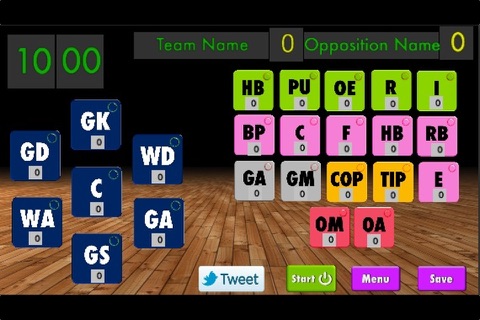 ScoreKeeper Netball Pro screenshot 2