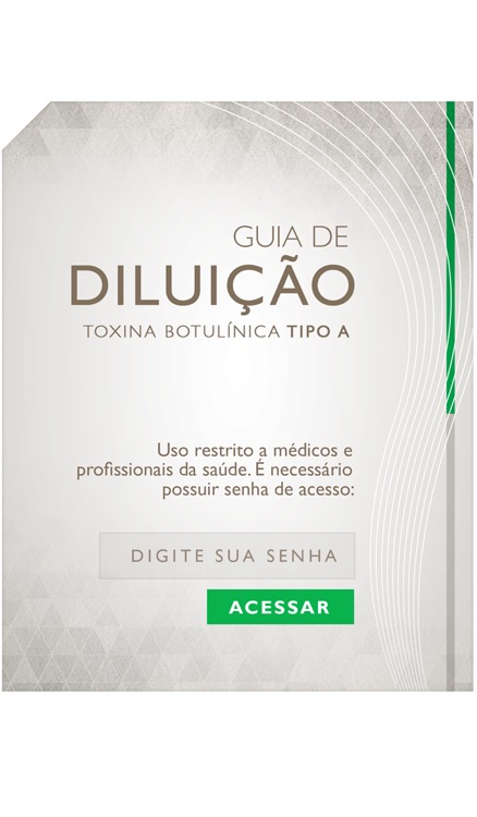 Guia de Diluição Toxina Botulínica Tipo A