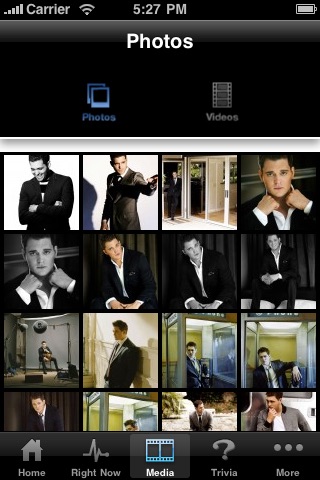 Michael Bublé Australia screenshot 3