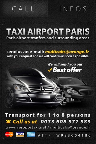 Taxi Airport Paris screenshot 2